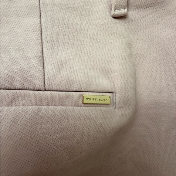 White House Black Market Light Pink Slim Crop Pants NWOT - Picture 5 of 5